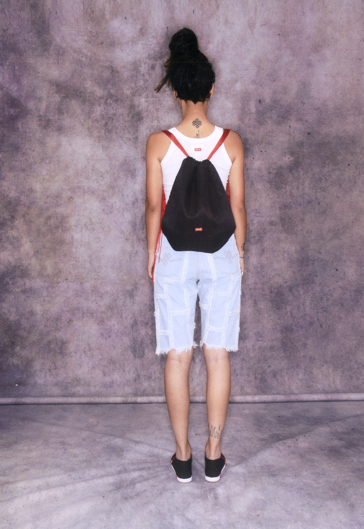 LUCKY KNOT MUD-SILK BACKPACK