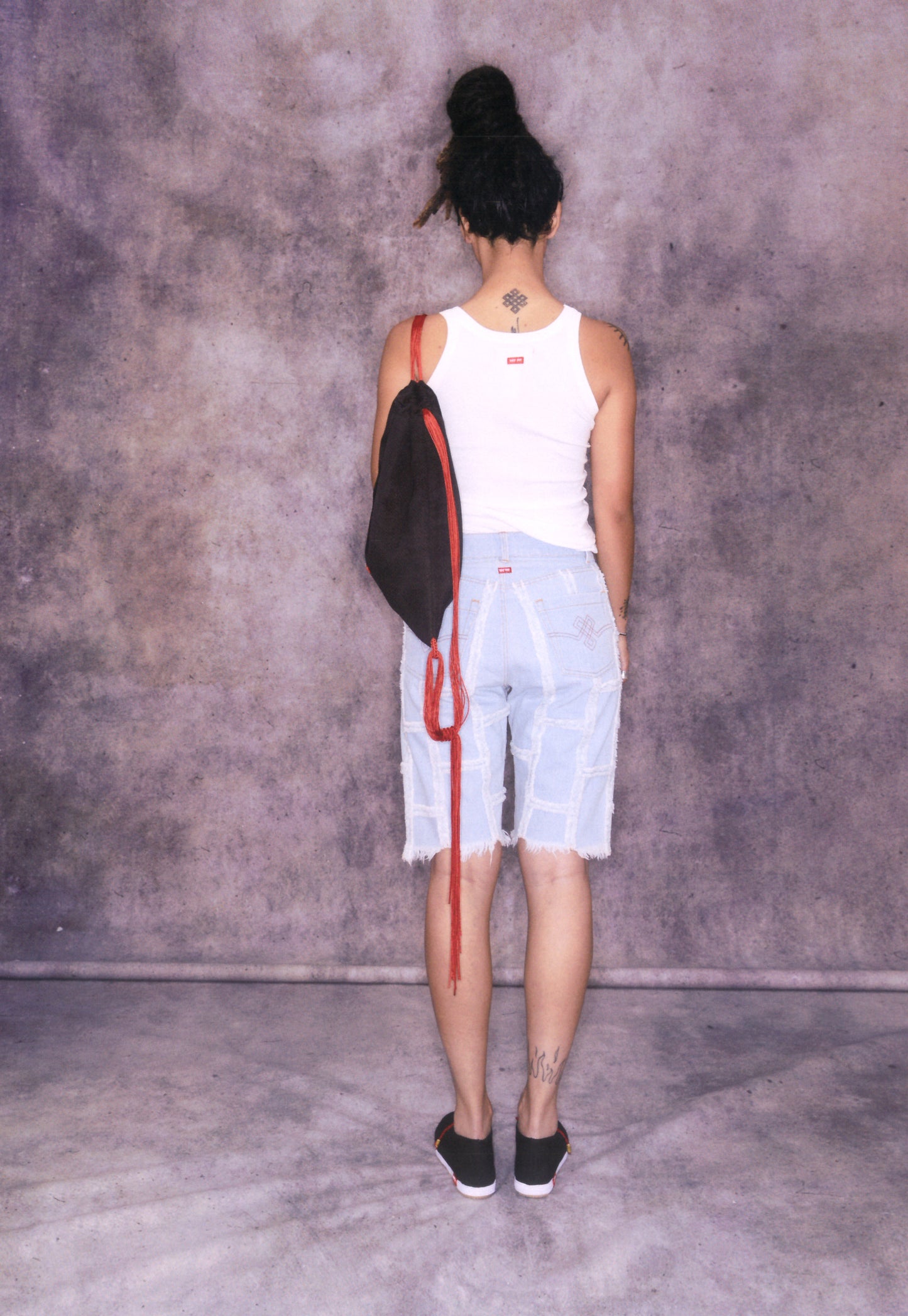 LUCKY KNOT MUD-SILK BACKPACK