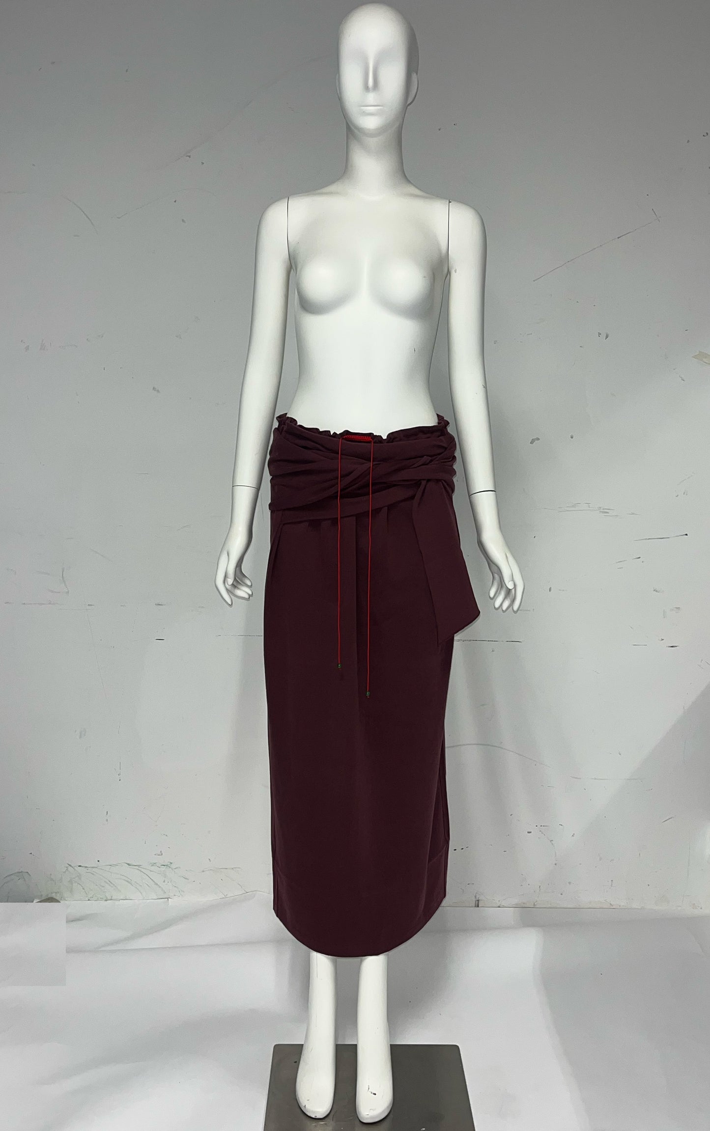 LUCKY KNOT WRAP SKIRT
