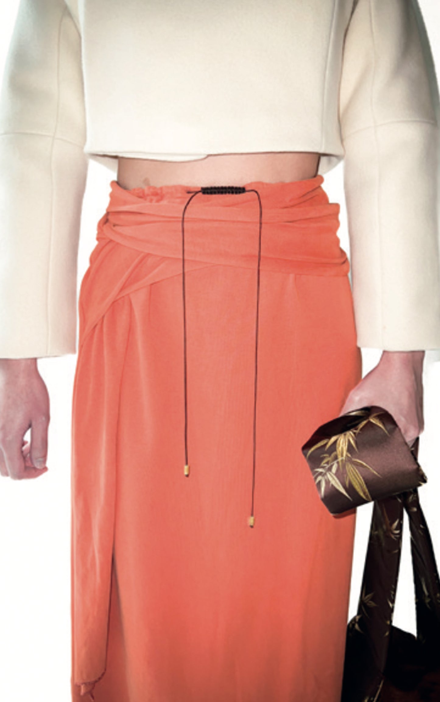 LUCKY KNOT WRAP SKIRT