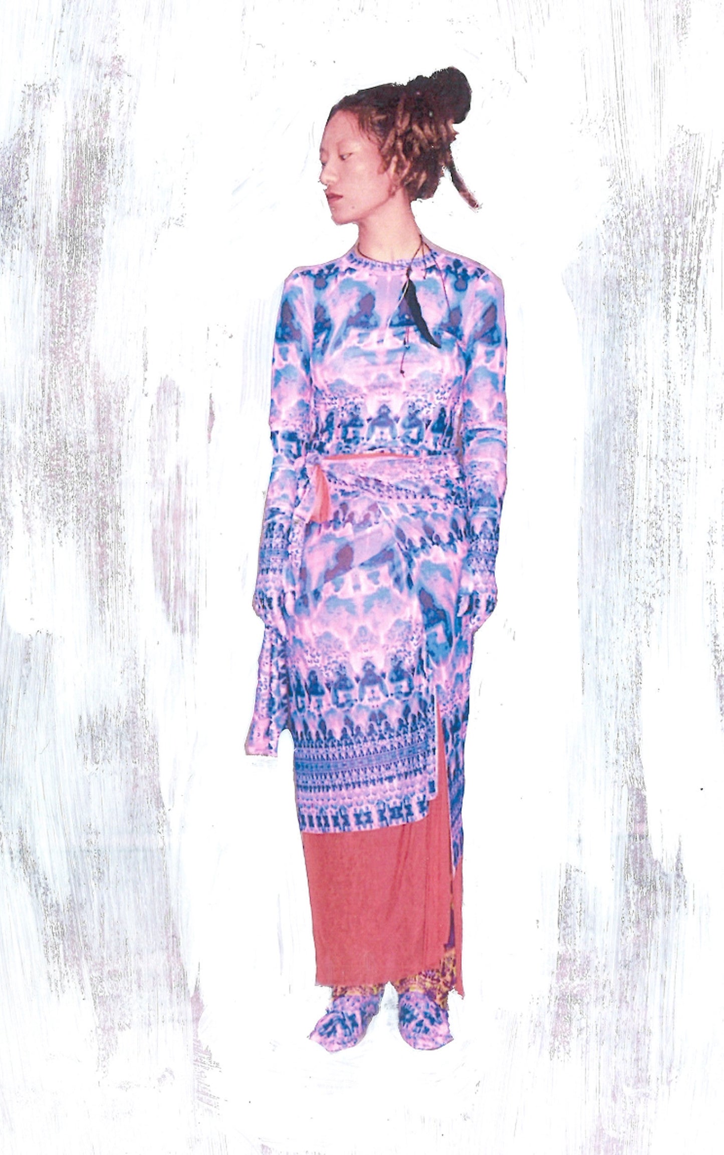 PRINT MESH GLOVES