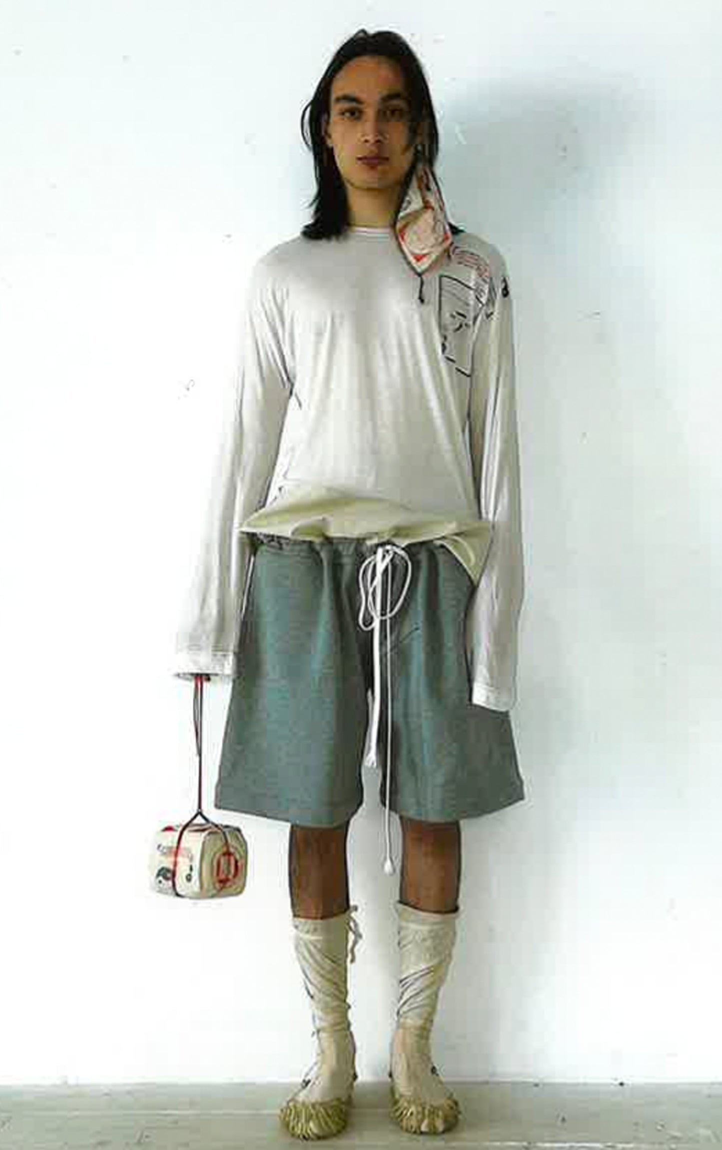 WRAP SWEAT SHORTS