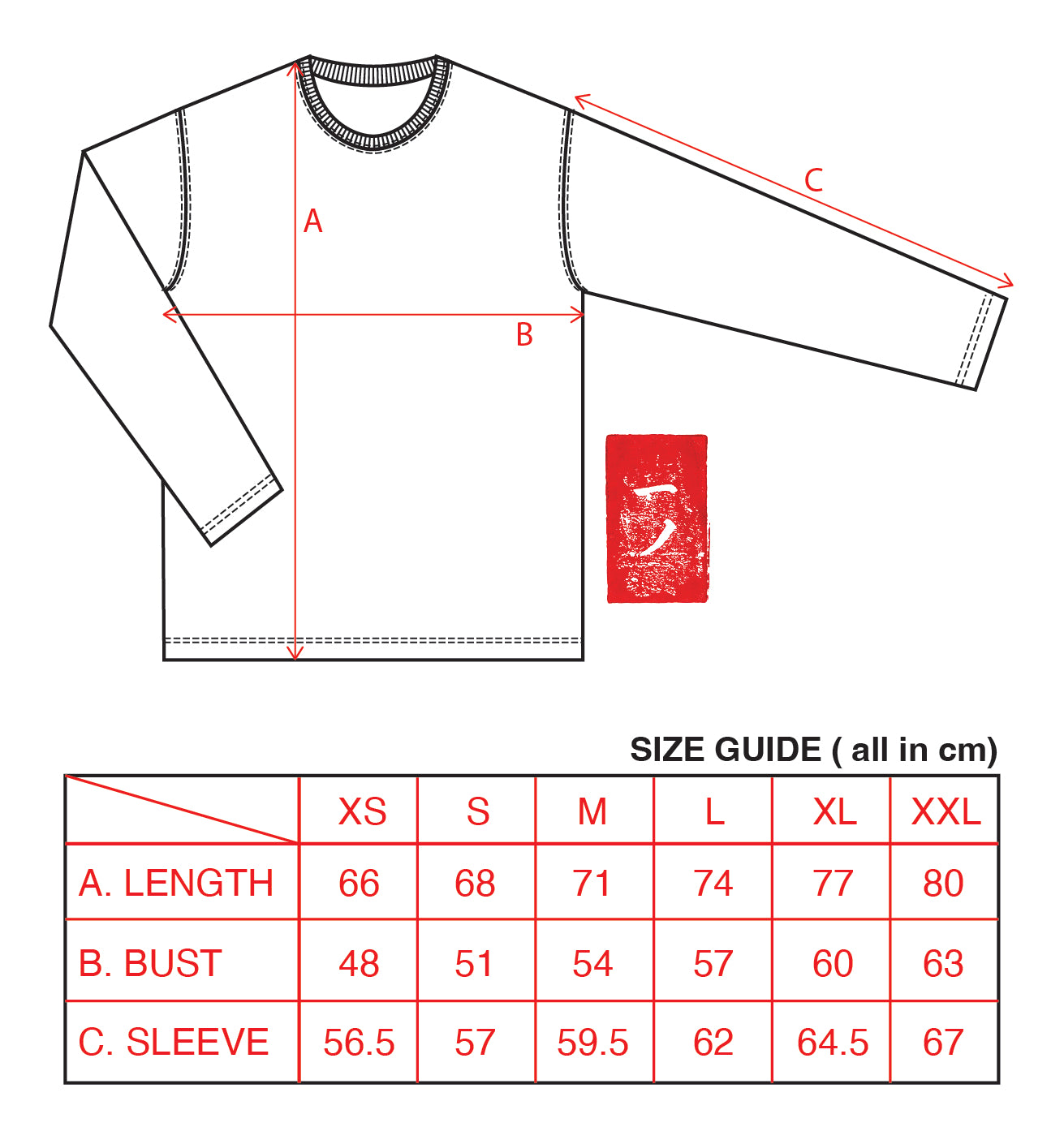 LONG SLEEVE LOGO TEE