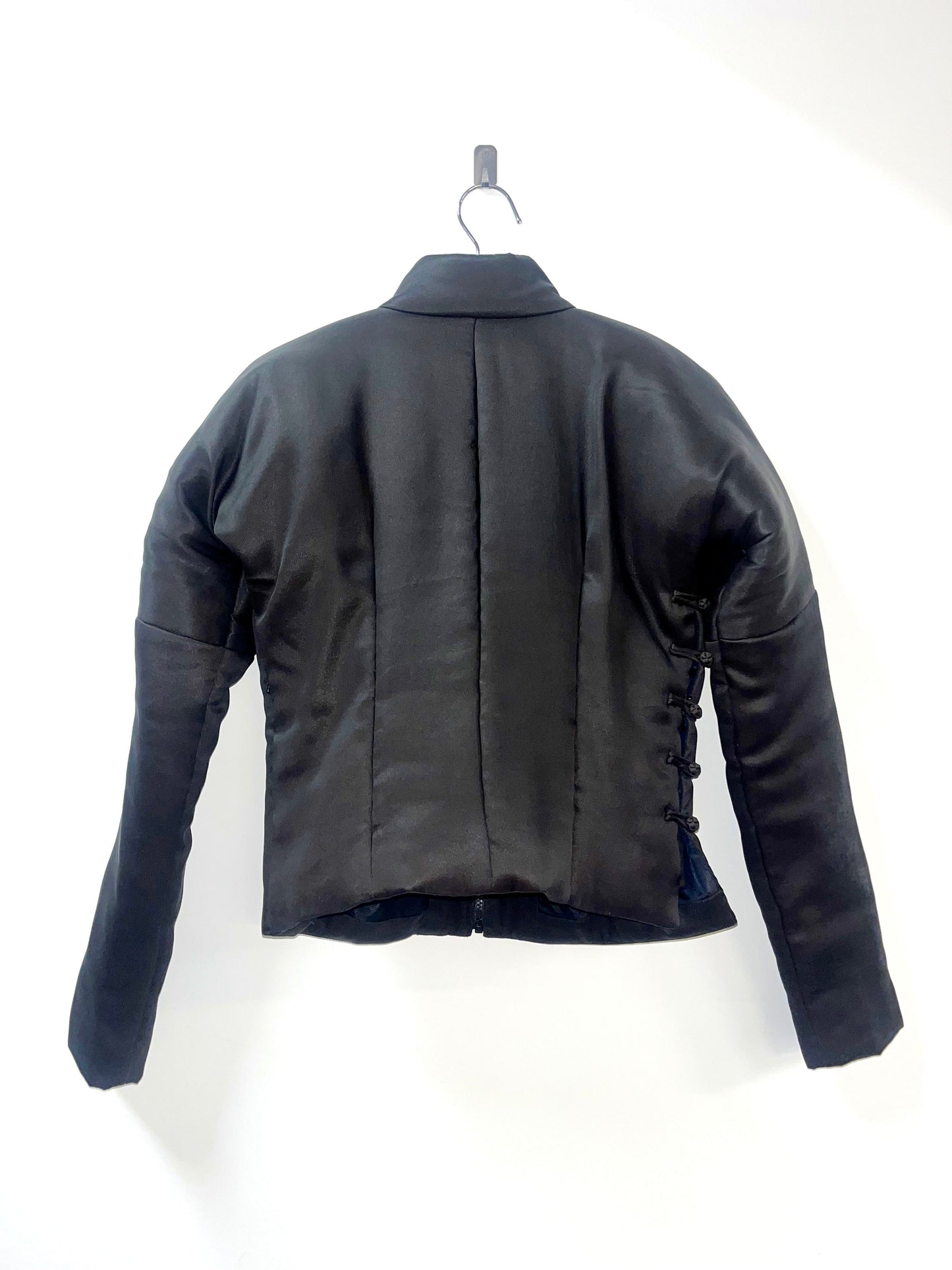 MUD SILK PADDED BOMBER JACKET