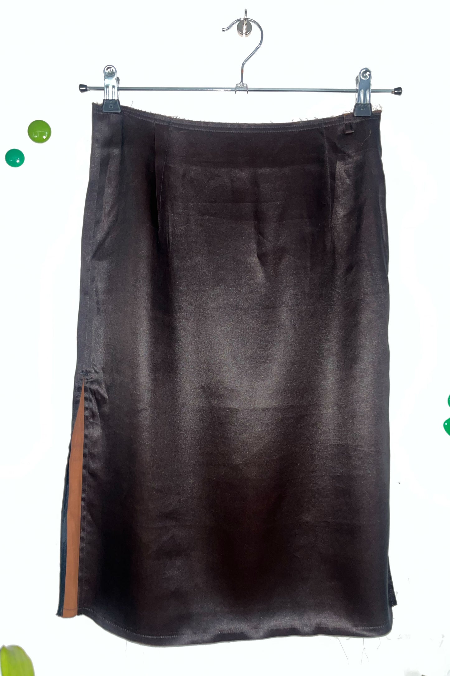 MUD SILK MID SKIRT