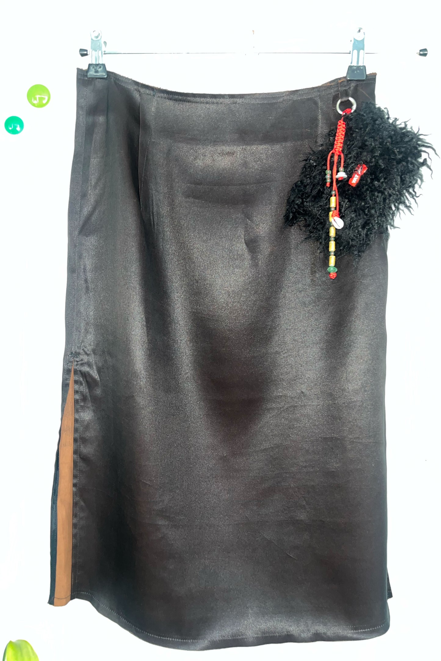 MUD SILK MID SKIRT