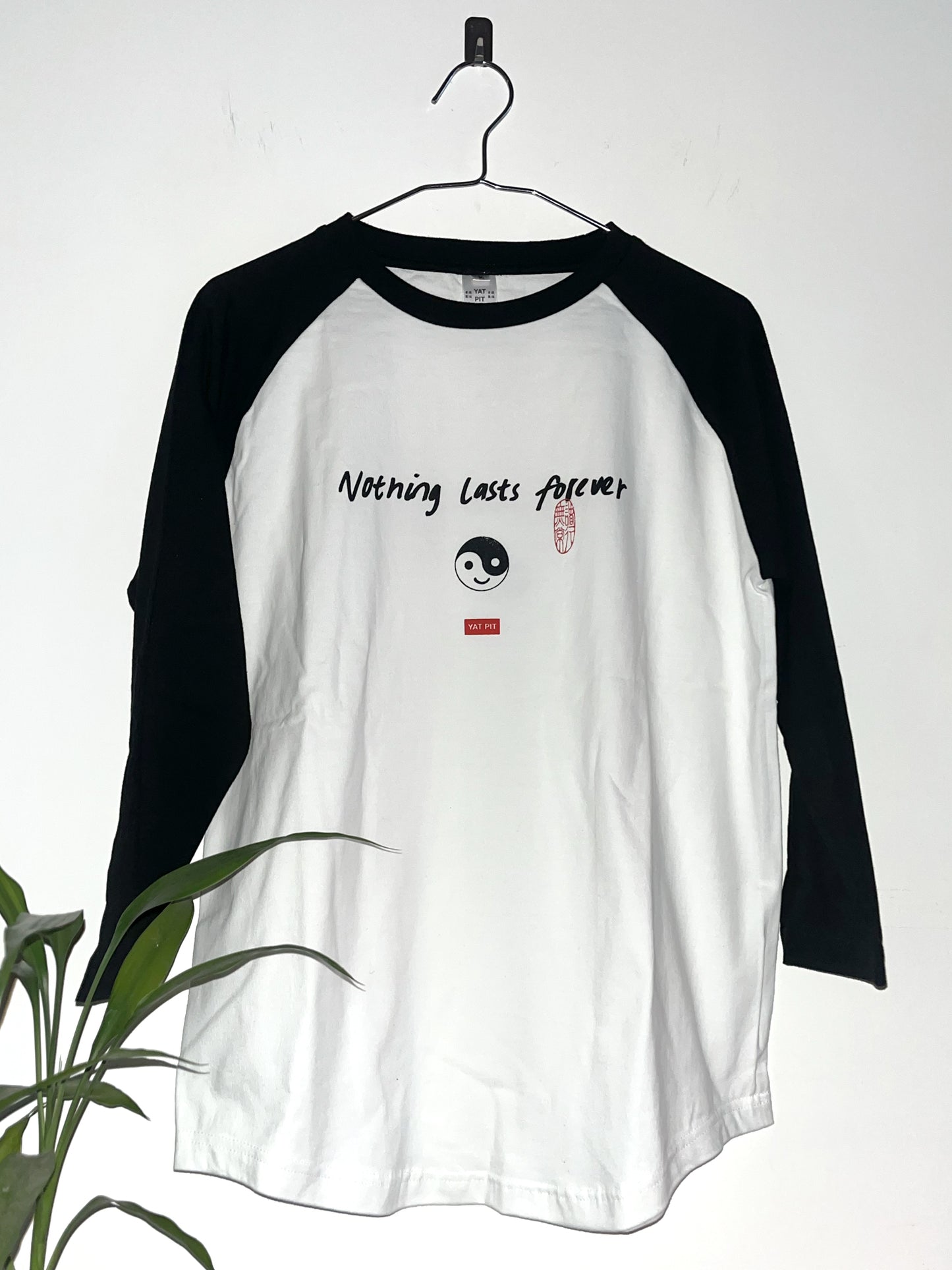 NOTHING LASTS FOREVER RAGLAN T-SHIRT