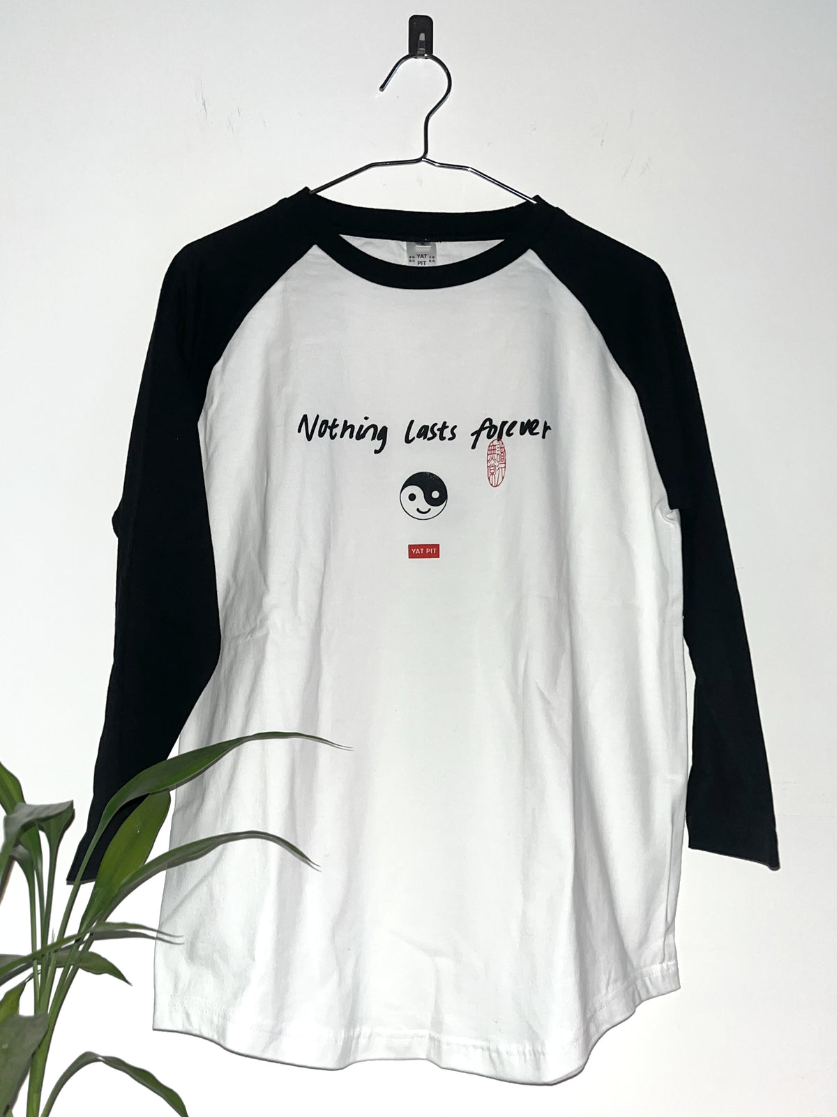 NOTHING LASTS FOREVER RAGLAN T-SHIRT – YAT PIT