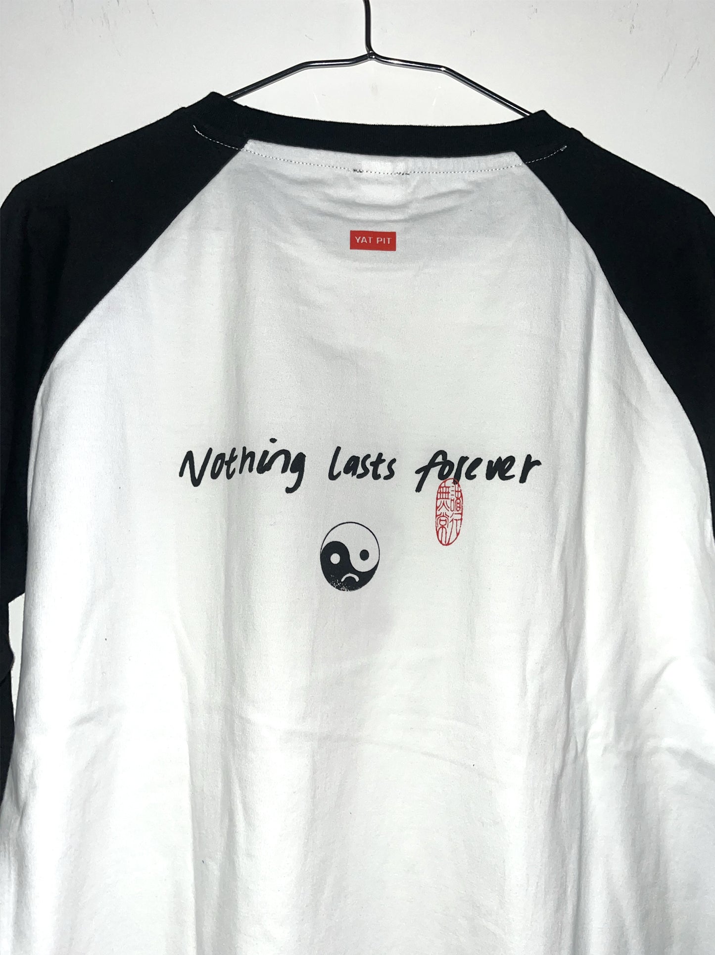 NOTHING LASTS FOREVER RAGLAN T-SHIRT