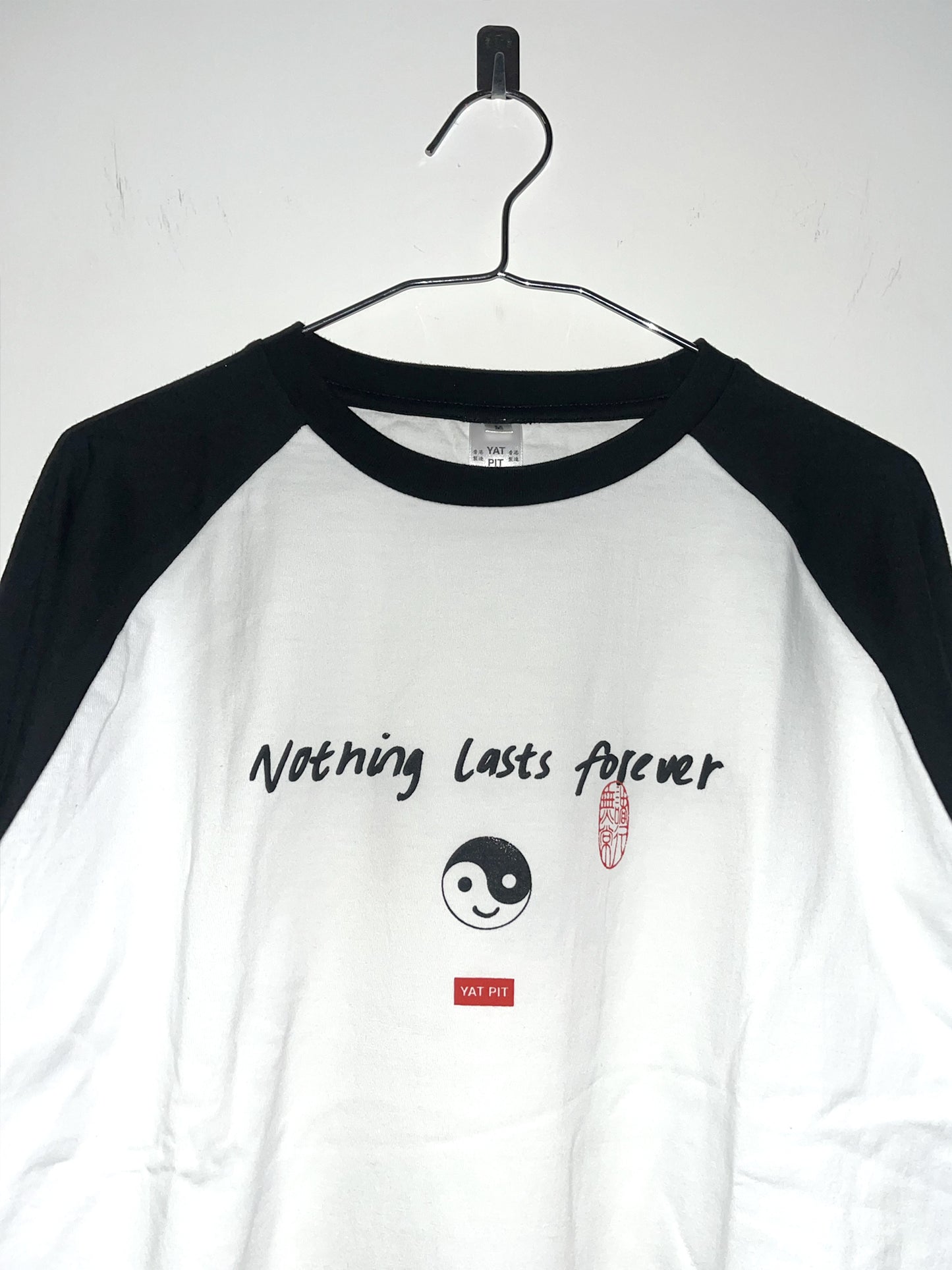 NOTHING LASTS FOREVER RAGLAN T-SHIRT