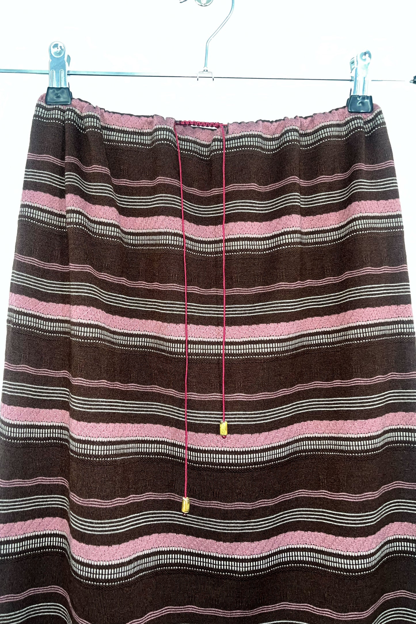 LUCKY KNOT STRIPE SKIRT