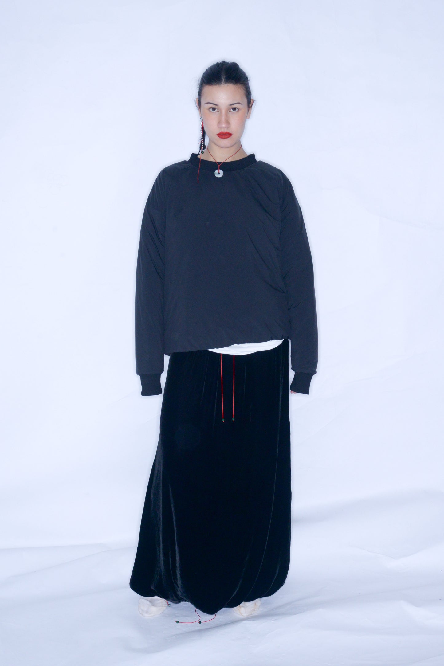SWING TAG REVERSIBLE SWEATER
